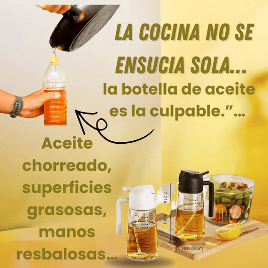 SprayPour™ Aceitera Spray 2 en 1